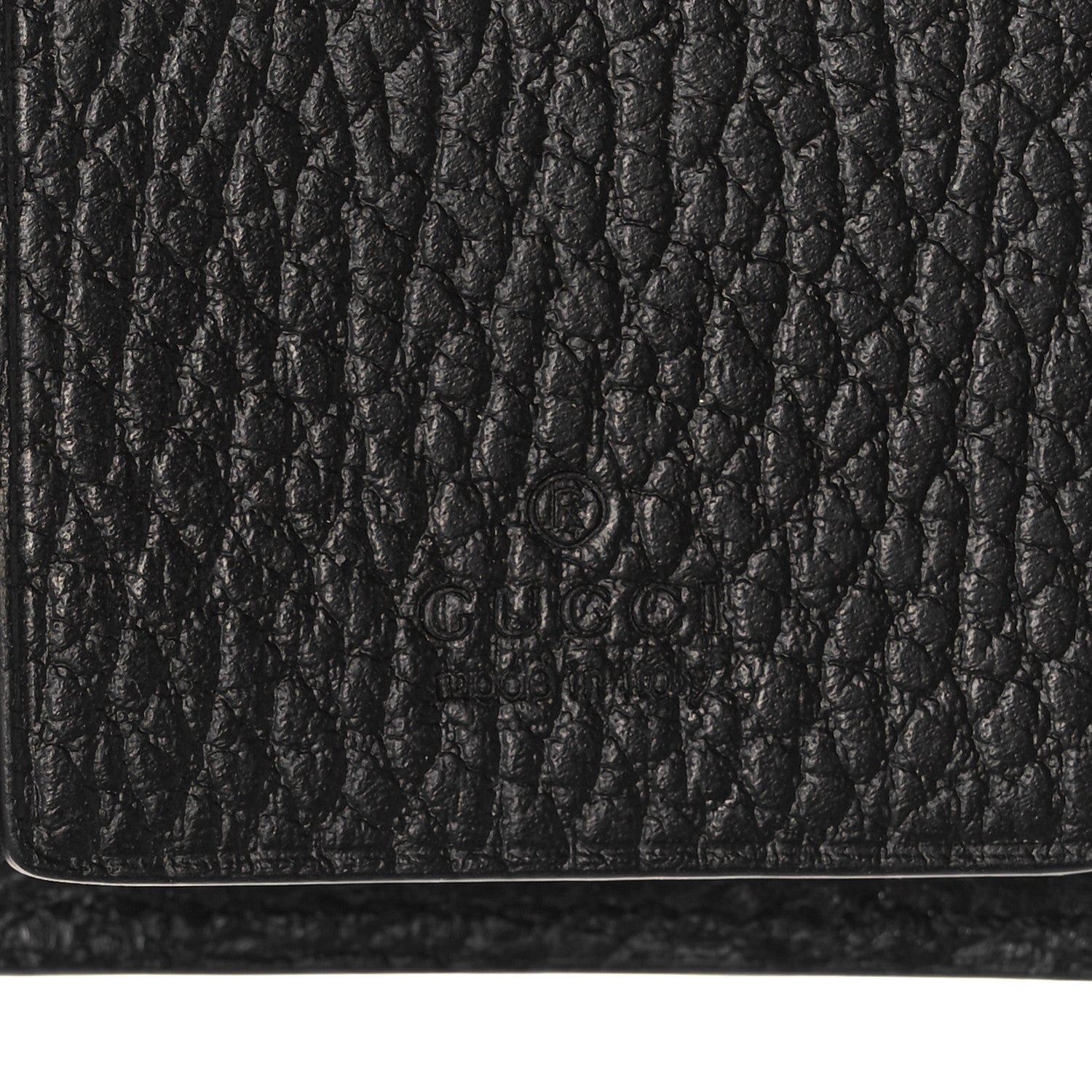 Gucci Dollar Calfskin GG Supreme Monogram GG Marmont 6 Key Holder Case Black Beige Ebony 6 of 11