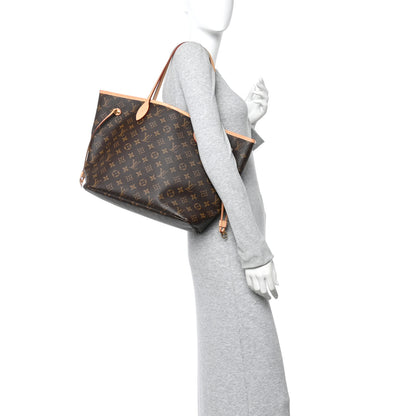 Louis Vuitton Monogram Neo Neverfull MM Pivoine 2 of 17