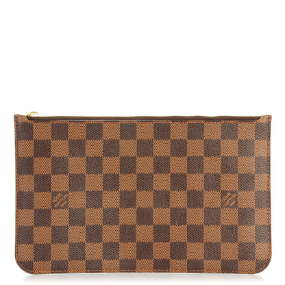 Louis Vuitton Damier Ebene Neverfull MM GM Pochette 1 of 7