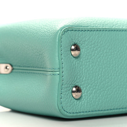 Louis Vuitton Taurillon Mini Capucines Miami Green 8 of 9