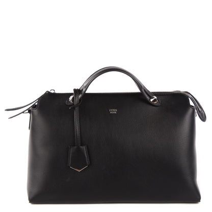 Fendi Vitello Dolce Large By The Way Boston Bag Black 1 of 11