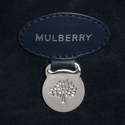 Mulberry Smooth Leather Bayswater Navy 8 of 12