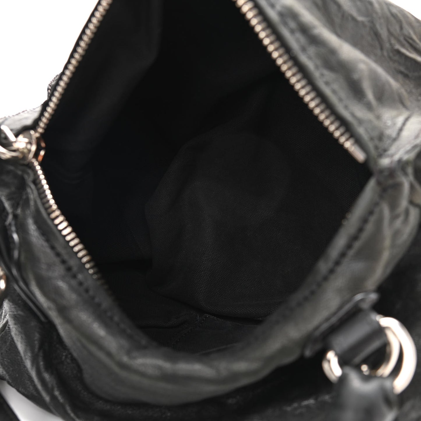 Tumbled Sheepskin Small Pandora Black