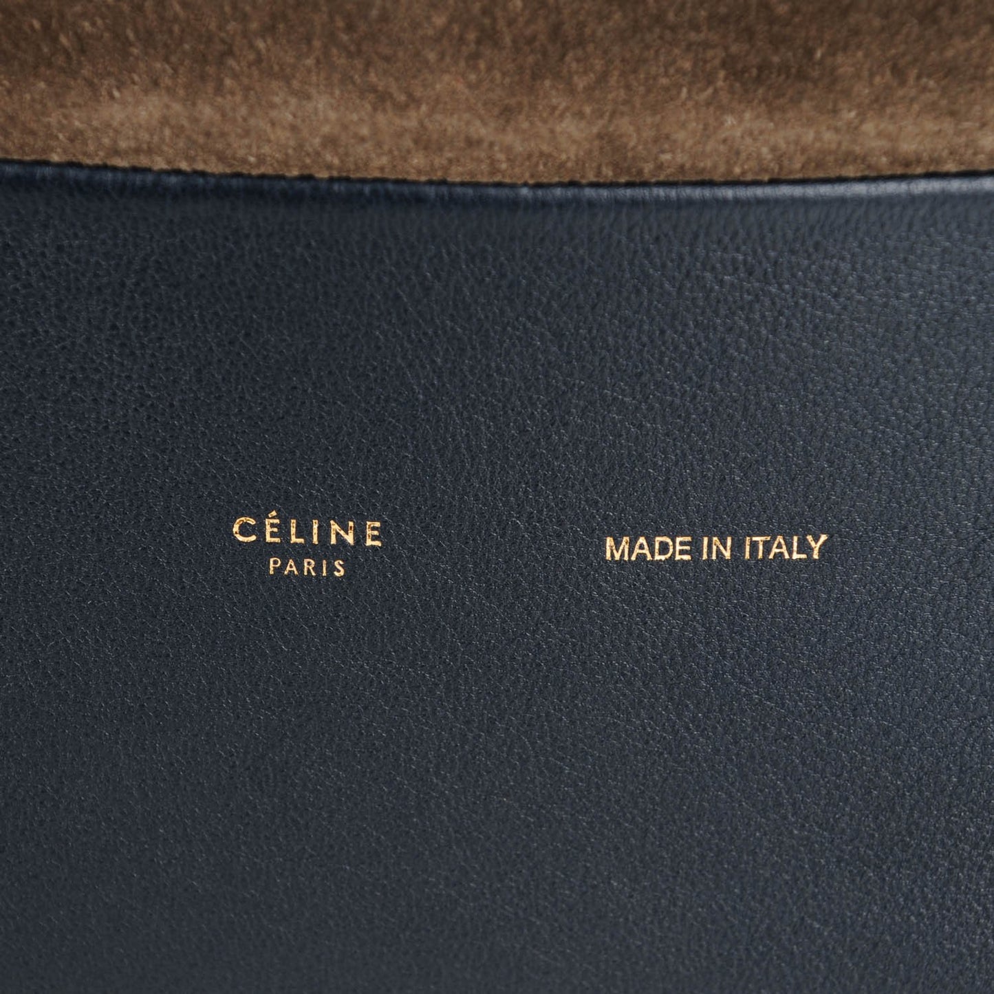 Calfskin Suede All Soft Shoulder Bag Amber