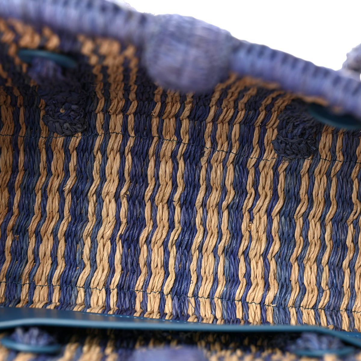 Raffia Le Petit Turismo Blue Natural