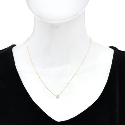 Roberto Coin 18K Yellow Gold Diamond .25ct Diamonds By The Inch Necklace 2 of 5