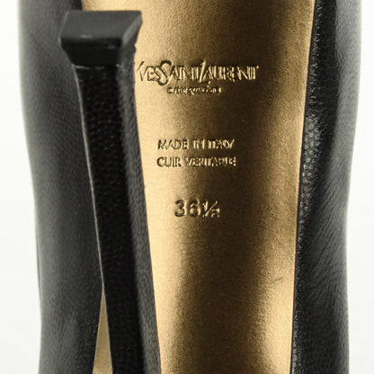 Saint Laurent Vernigolf Tribtoo 105 Platform Pumps 36.5 Black 6 of 8