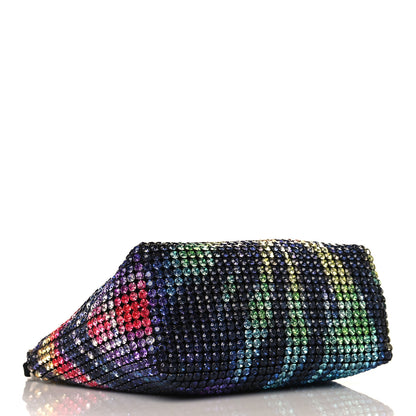 Alexander Wang Mesh Crystal Rhinestone Heiress Clutch Multicolor 3 of 8