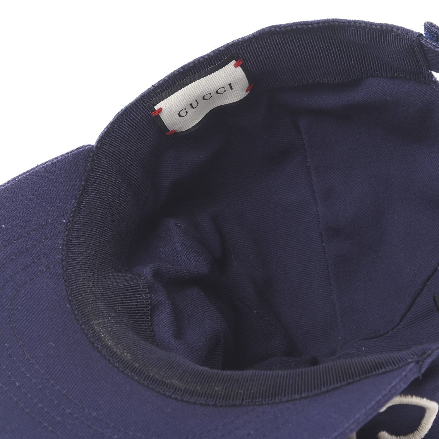 Gucci Cotton Loved Baseball Hat M Navy 4 of 6