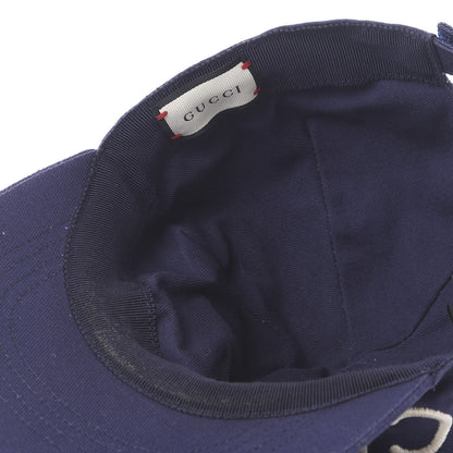 Gucci Cotton Loved Baseball Hat M Navy 4 of 6