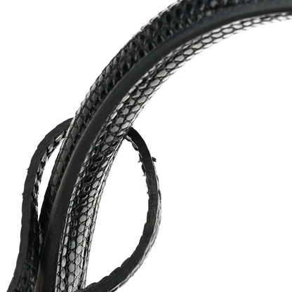 Hermes Lizard Niloticus Kelly Sellier 25 Black 11 of 14