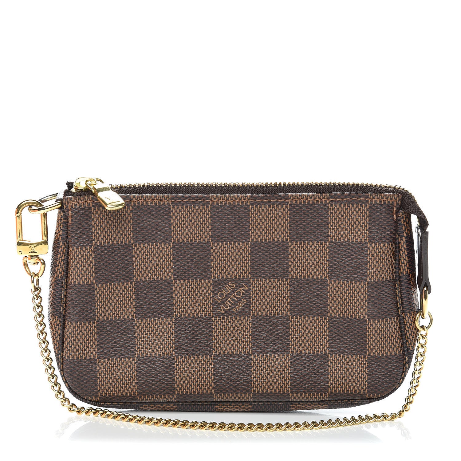Louis Vuitton Damier Ebene Mini Pochette Accessories 1 of 9