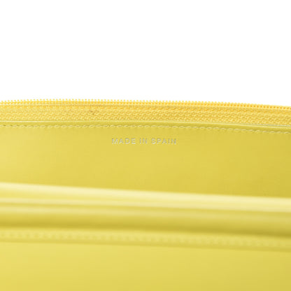 Chanel Caviar Timeless CC Wallet on Chain WOC Yellow 7 of 17