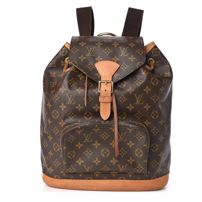 Louis Vuitton Monogram Montsouris GM Backpack 1 of 12