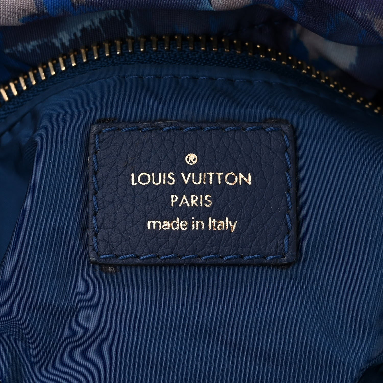 Louis Vuitton LOUIS VUITTON Nylon Monogram Ikat Noefull MM Grand Blue 6 of 9
