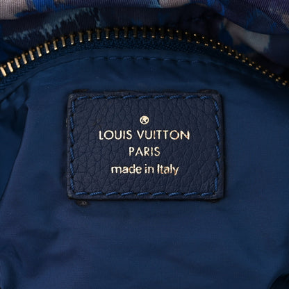 Louis Vuitton LOUIS VUITTON Nylon Monogram Ikat Noefull MM Grand Blue 6 of 9