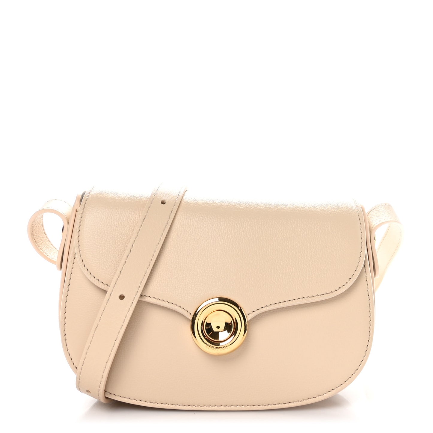 Grained Calfskin Mini Ghiera Bag Lotus Root