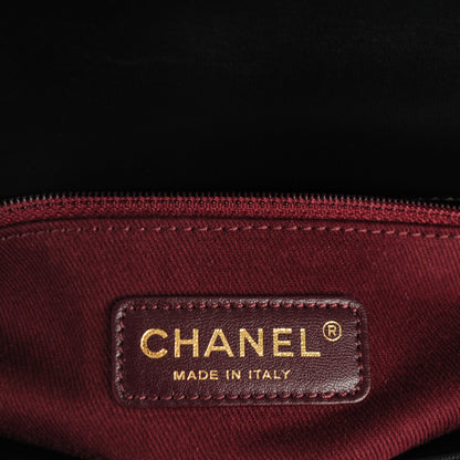Chanel Lambskin Chevron Quilted Small Pyramid CC Flap Black 7 of 8