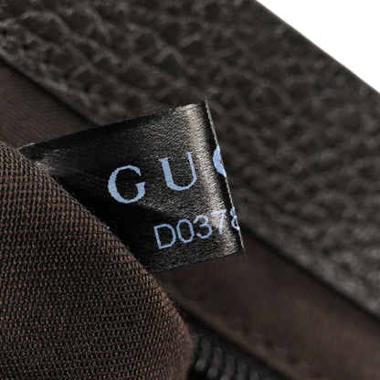 Gucci Monogram Flap Messenger Bag Beige Dark Brown 8 of 11