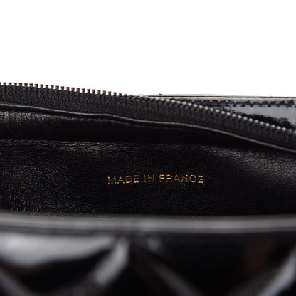 Chanel Patent Quilted Tote Black 9 of 11