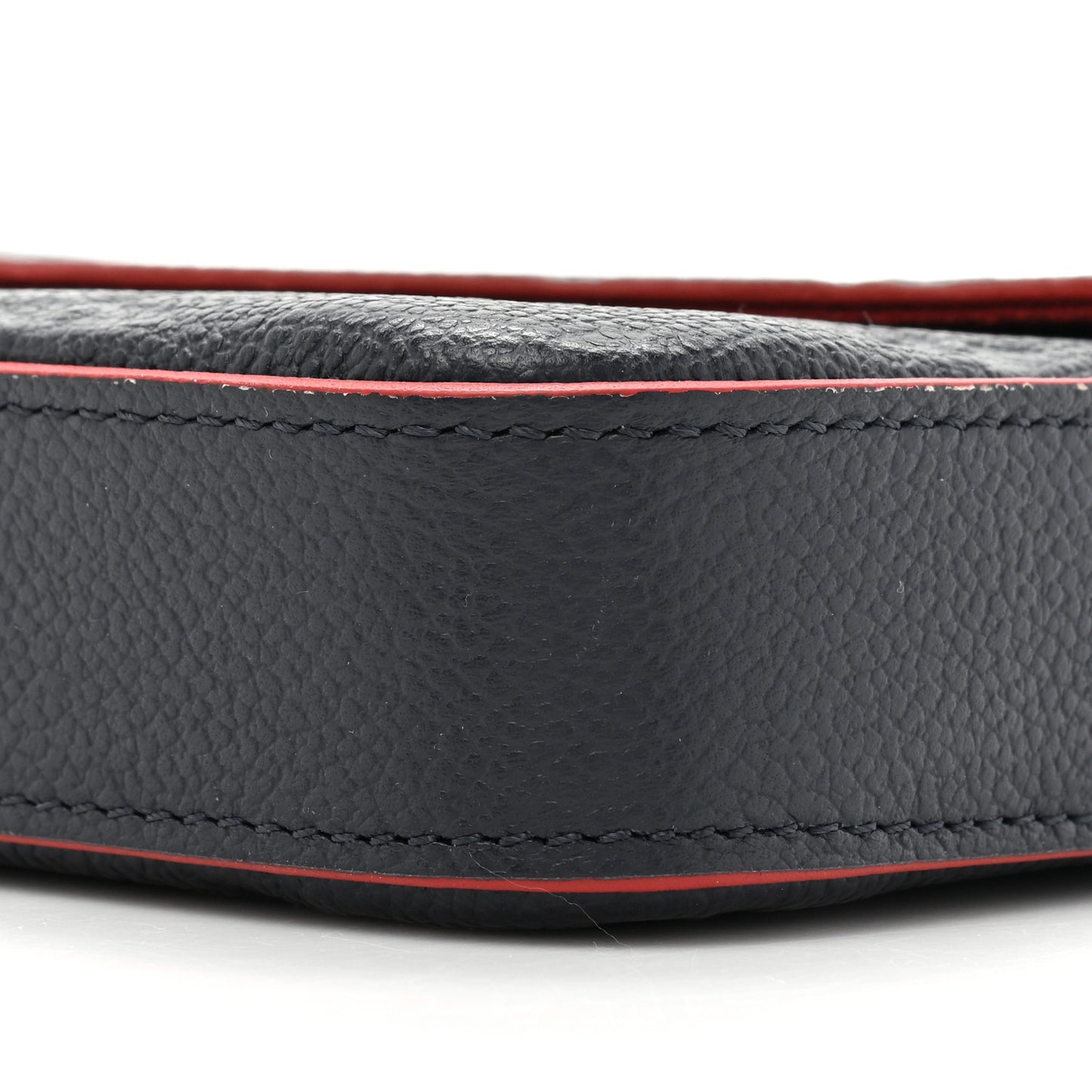 Empreinte Pochette Felicie Chain Wallet Marine Rouge