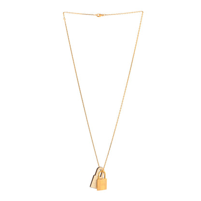Hermes Swift Small O'Kelly Pendant Necklace White 3 of 6