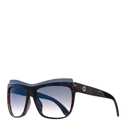 Gucci Cat Eye Sunglasses GG 3782/S Havana Purple 1 of 9