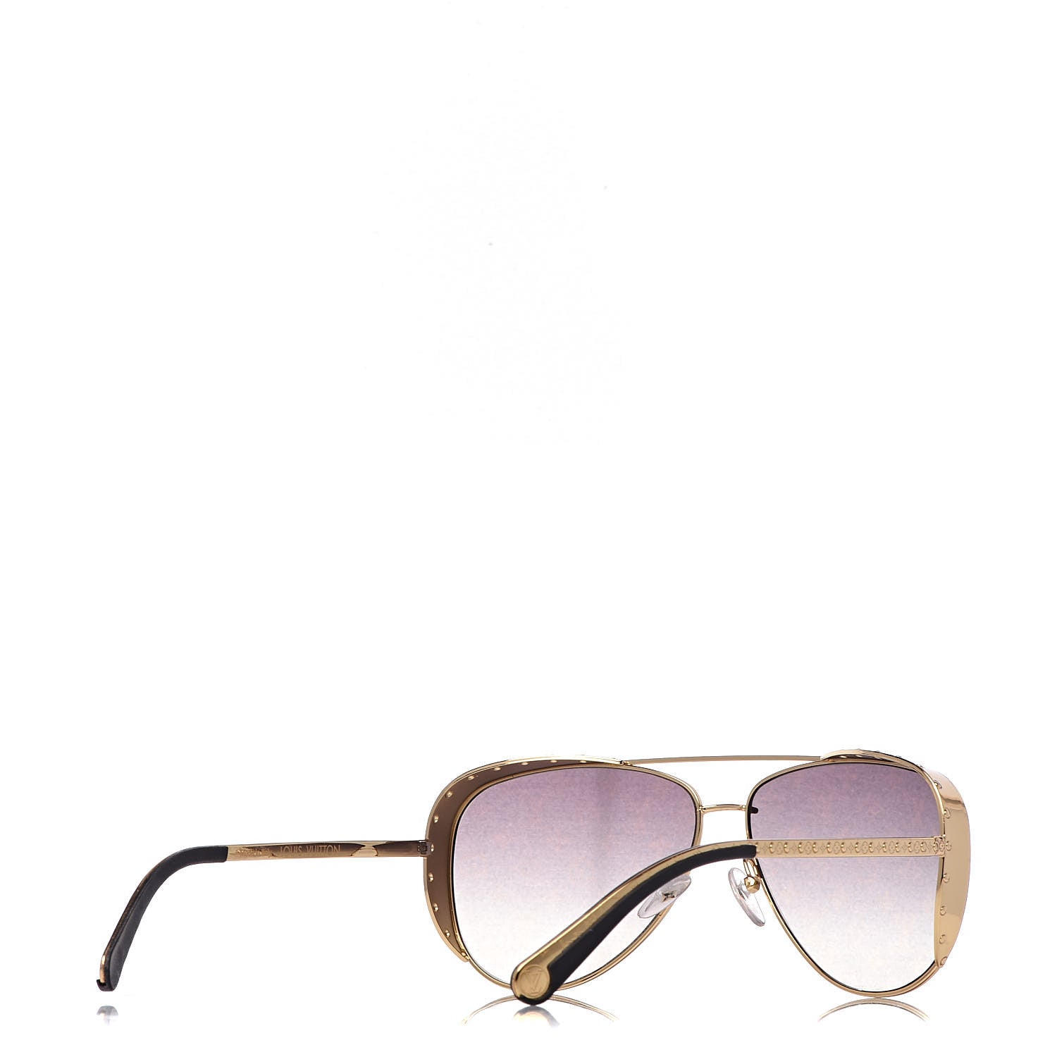 Louis Vuitton Sunglasses Z1054W Gold 4 of 8