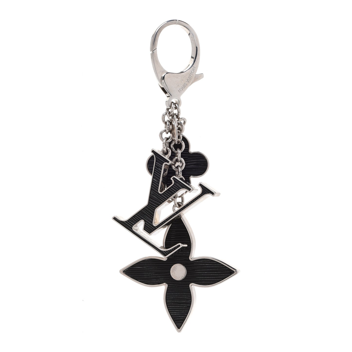 Electric Epi Fleur d'Epi Bag Charm Black