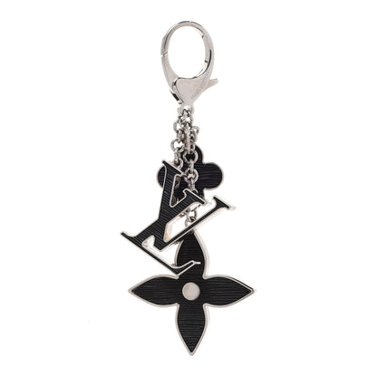 Louis Vuitton Electric Epi Fleur d'Epi Bag Charm Black 1 of 6