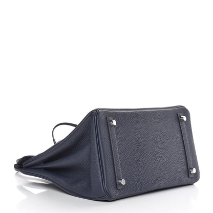 Hermes Togo Birkin 30 Bleu Nuit 5 of 33