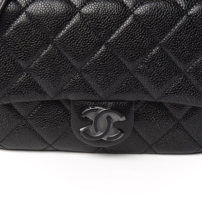 Chanel Caviar Quilted Incognito Mini Square Flap Black 10 of 11