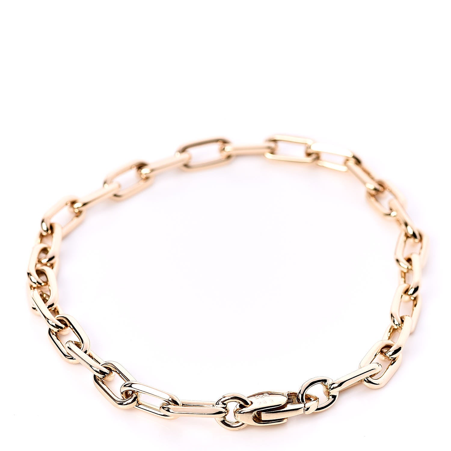 Cartier 18K Yellow Gold Spartacus Link Chain Bracelet 3 of 5