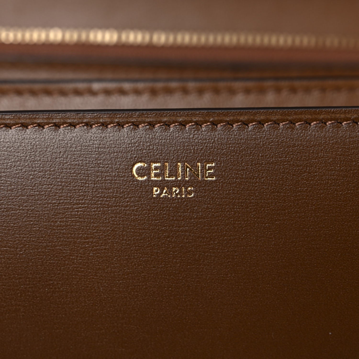 Celine Box Calfskin Medium Classic Box Flap Bag Camel 5 of 16