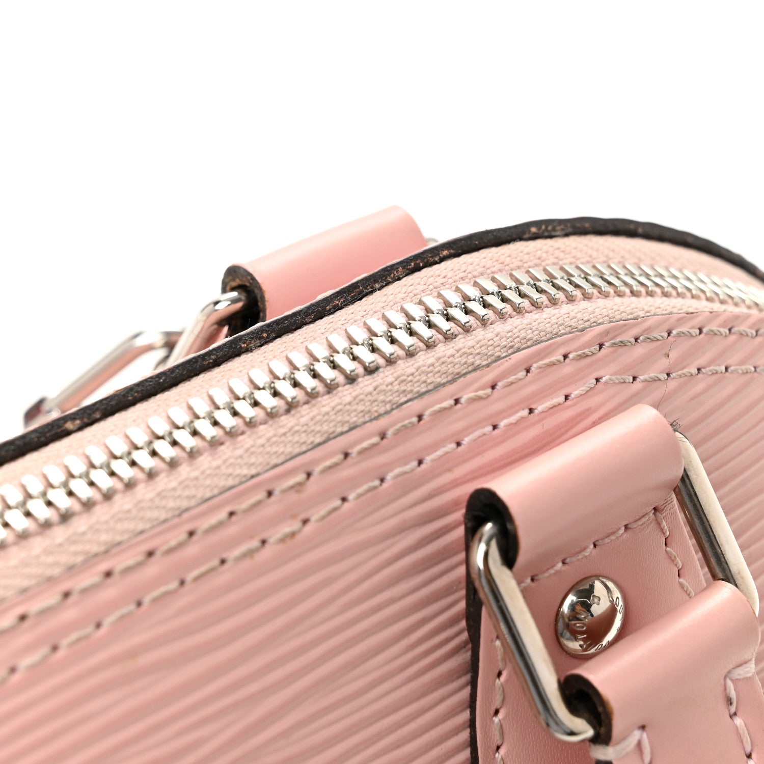 Louis Vuitton Epi Alma BB Rose Ballerine 13 of 13