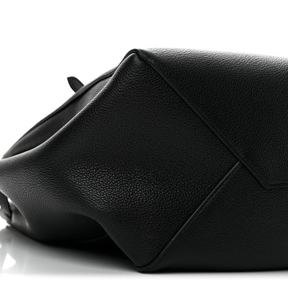 Celine Soft Grained Calfskin Small Belt Cabas Phantom Black 9 of 11