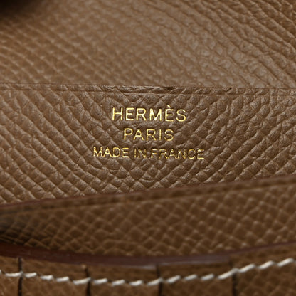 Hermes Epsom Bearn Compact Wallet Etoupe 6 of 7