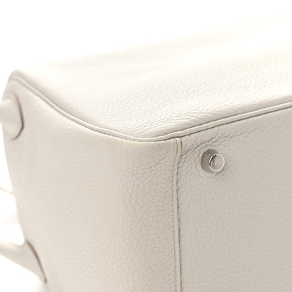 Hermes Taurillon Clemence Lindy 30 Gris Perle 12 of 18