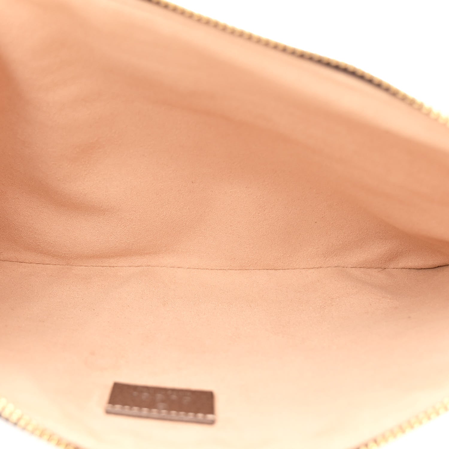 Gucci GG Supreme Monogram Large Ophidia Pouch Clutch Brown 5 of 8