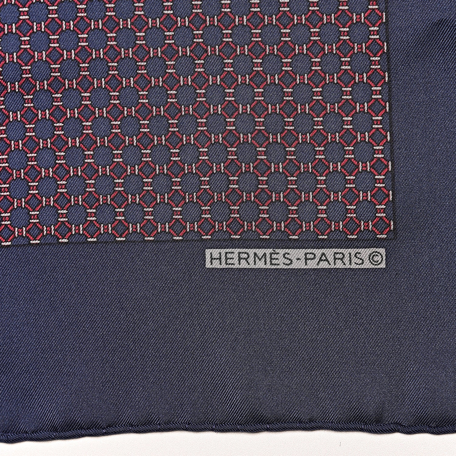 Hermes Silk Pocket Square 2 of 3
