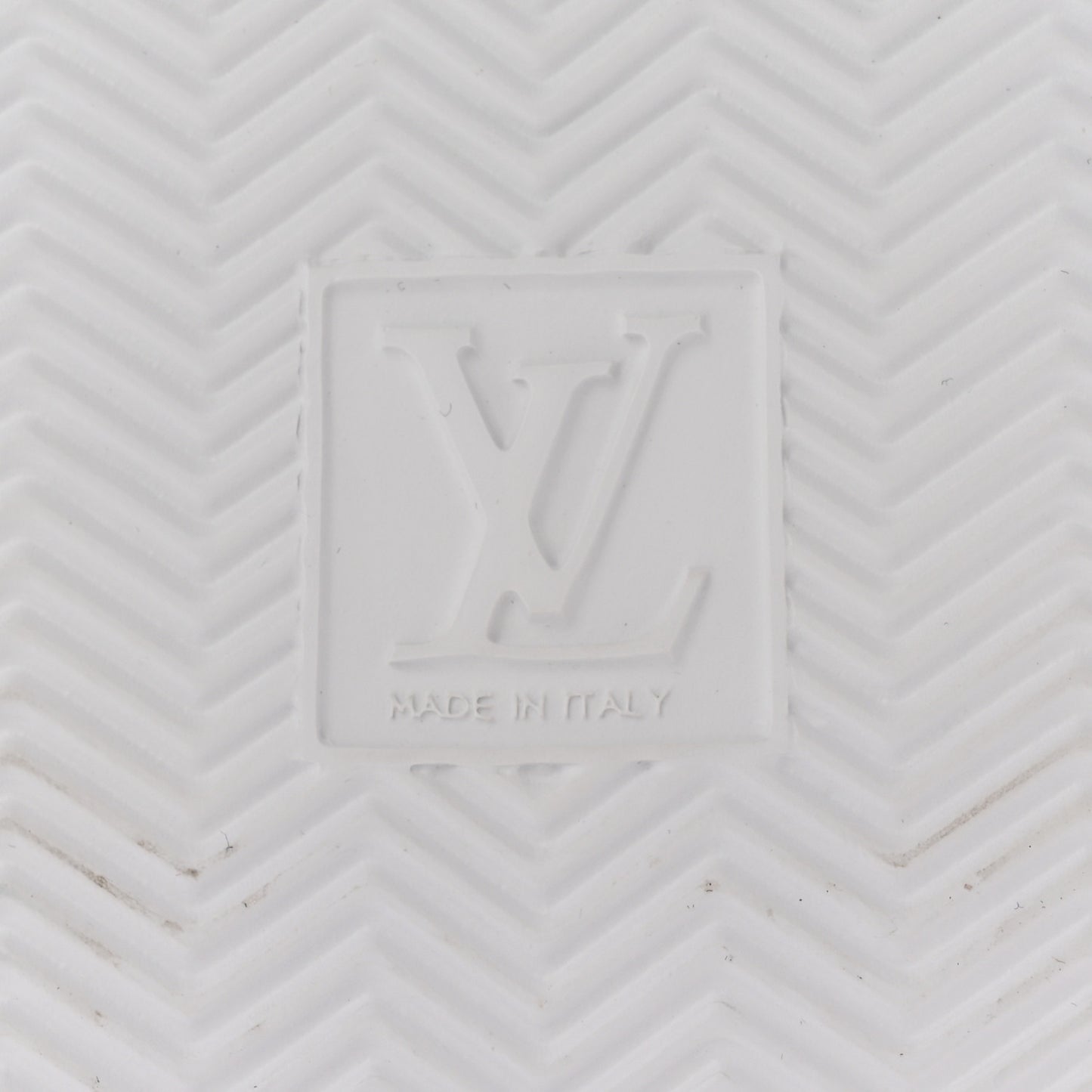 Calfskin Monogram Beverly Hills Sneakers 9 White Blue