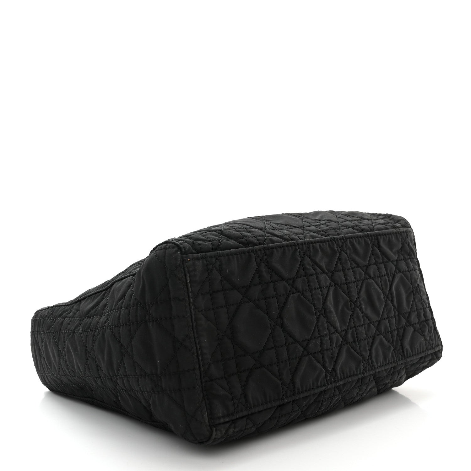 Christian Dior Nylon Cannage Medium Lady Dior Black 4 of 10