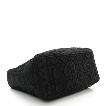 Christian Dior Nylon Cannage Medium Lady Dior Black 4 of 10