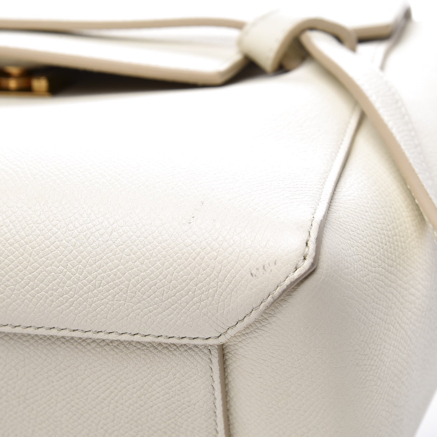 Celine Grained Calfskin Micro Belt Bag Linen 7 of 10