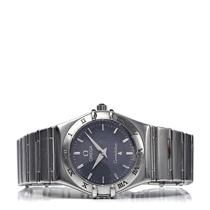 Omega Stainless Steel 25mm Constellation Quartz Watch Blue 1572.40.00 3 of 6