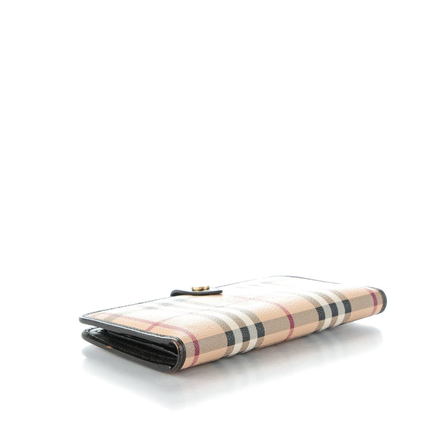 Haymarket Check Pimlico Continental Wallet Chocolate