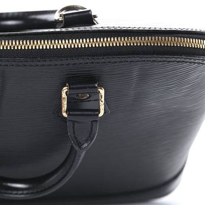 Louis Vuitton Epi Alma PM Black 17 of 18
