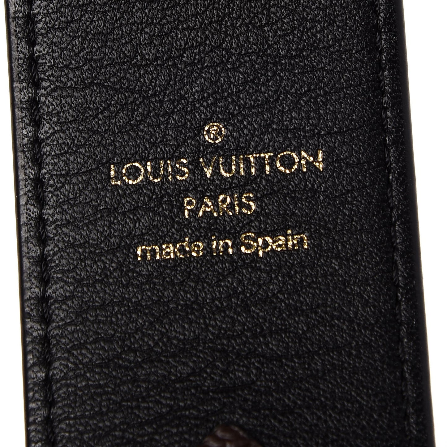 Monogram Bandouliere Shoulder Strap Black