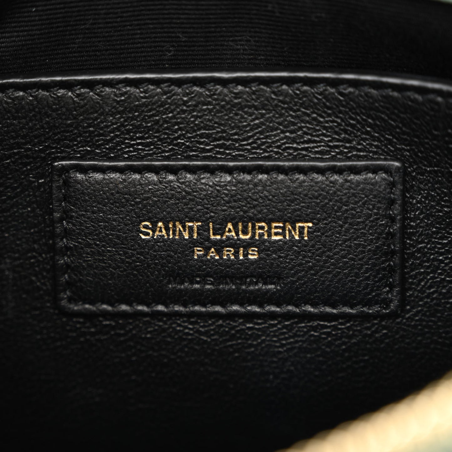 Suede Calfskin Y Quilted Monogram Small Loulou Chain Satchel Vert Opaline