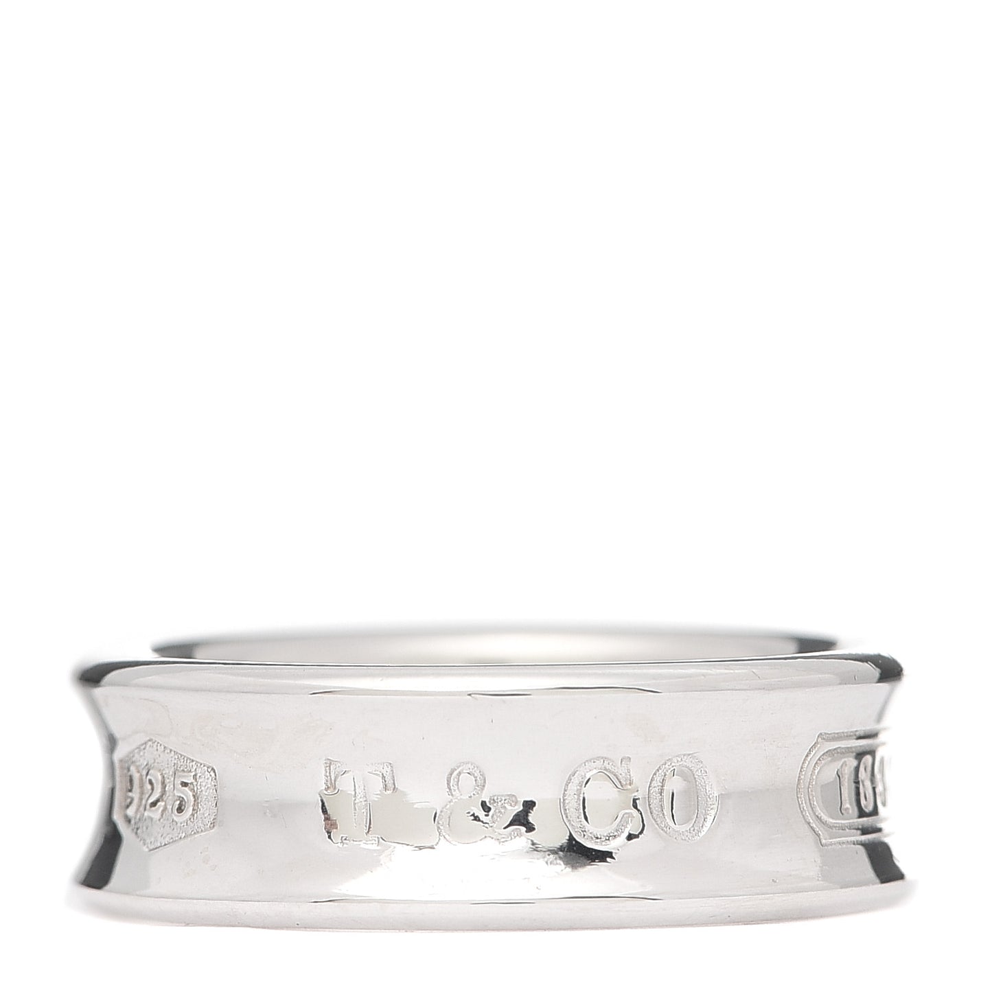 Sterling Silver 1837 Band Ring 54 7